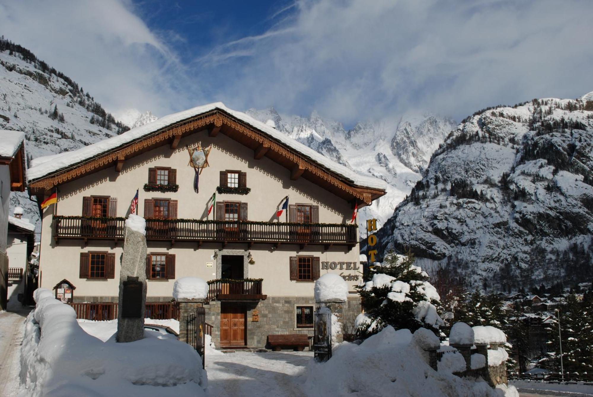 Hotel Des Glaciers Courmayeur Eksteriør bilde