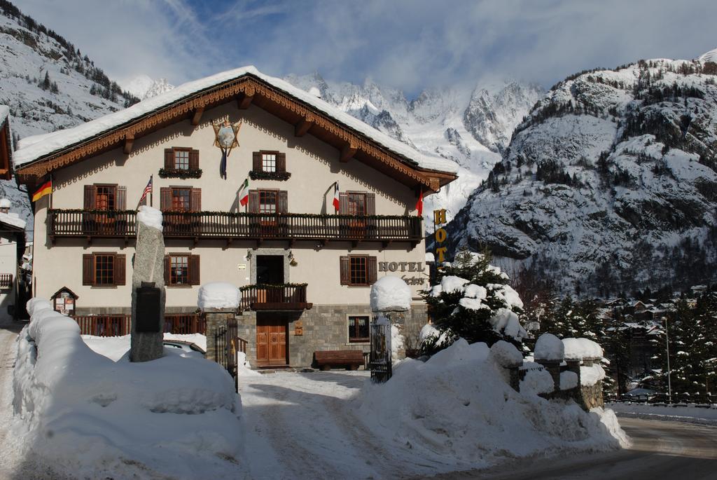 Hotel Des Glaciers Courmayeur Eksteriør bilde
