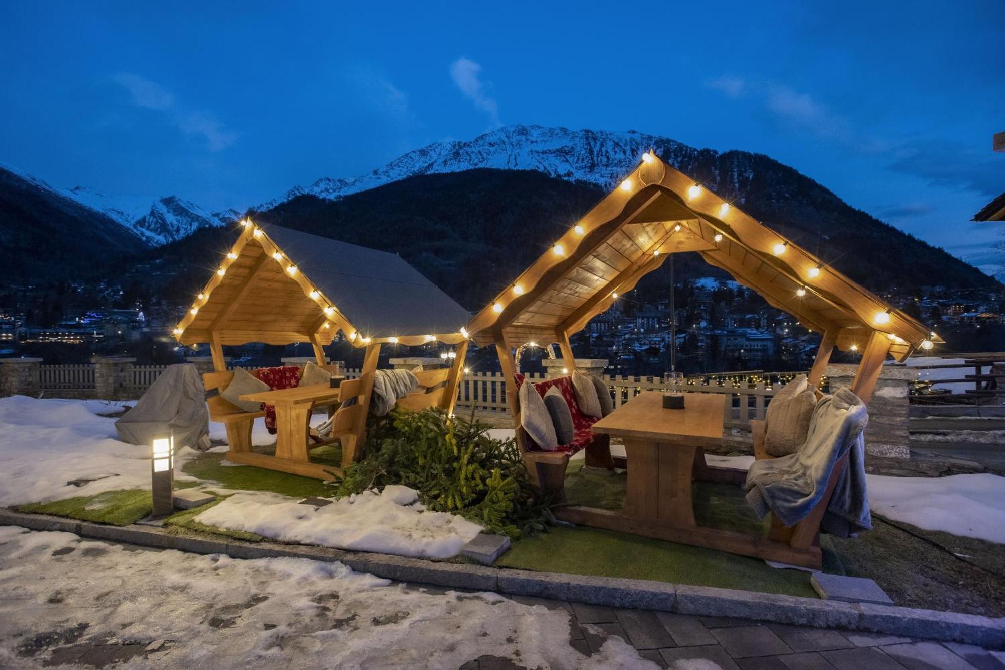 Hotel Des Glaciers Courmayeur Eksteriør bilde